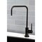 Kingston Brass KS6190NYL New York Sgl-Handle Cold Water Filtration Faucet, Matte Blk KS6190NYL - alternate 2
